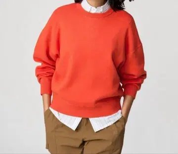 UNIQLO 스무스 코튼 크루넥 스웨터