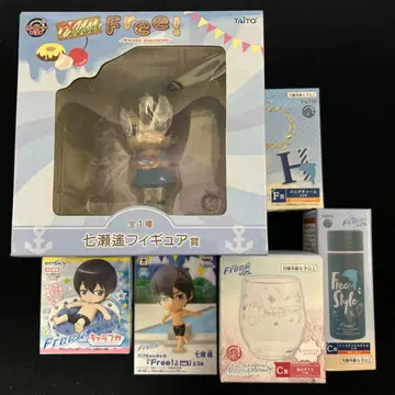[ 미개봉품 ] Free! 나나세 하루카 피규어 다이토 복권 경품 6세트
