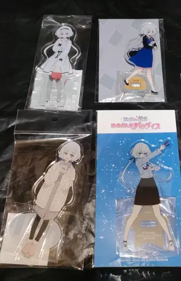 좀비랜드 사가 유메긴가 파라다이스 콘노 준코 아크릴 스탠드 4종