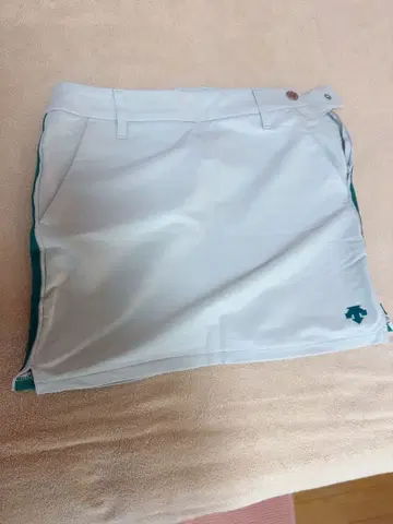 DESCENTE 골프 스커트 라이트 그레이/그린