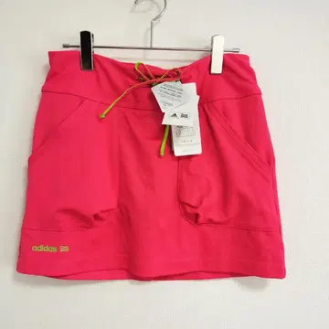 새상품 택 포함 adidas 골프 스커트 S 핑크 이너 포함