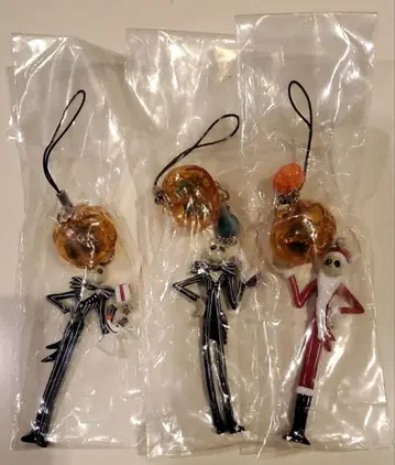 나이트메어 비포 크리스마스 잭 스트랩 3개 세트