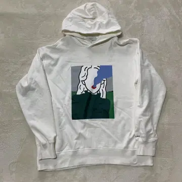 B:MING by BEAMS 오토모아이 아트 프린트 후드티 L