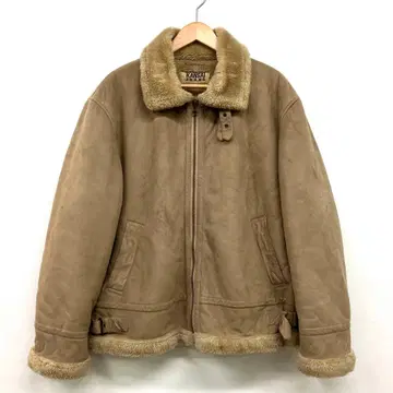 KANSAI JEANS 페이크 무스탕 보아 자켓 B-3 플라이트