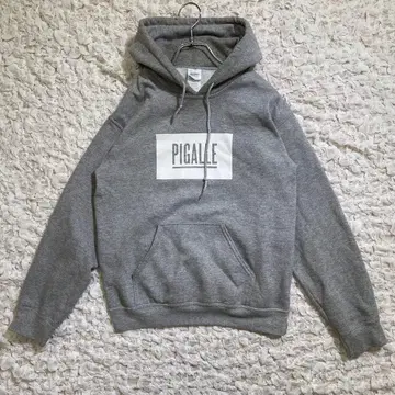 PIGALLE 후드티 초기 토사카 히로오미 착용 길단 그레이 레어 S