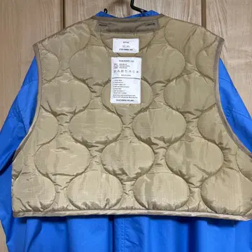 하이크 퀼팅 베스트 베이지