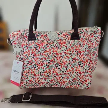 미사용 새상품 Kipling 키플링 꽃무늬 2way 백 핸드&숄더백