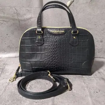 [숄더백] 핸드백 2way 블랙 이탈리아제 2way