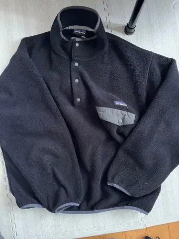 파타고니아 신틸라 스냅t 블랙 M 사이즈 노무라 슈헤이 2015년제