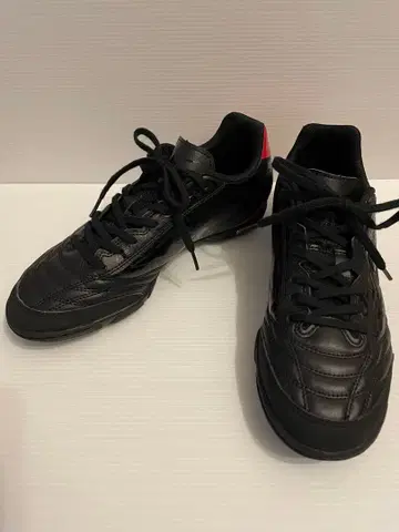 Mizuno Monarcida 블랙/레드 풋살화 25cm