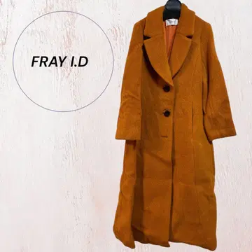 FRAY I.D 오렌지 체스터 코트
