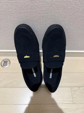 VANS 블랙 코인 로퍼 26.0cm