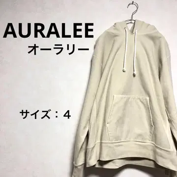 [새상품급] AURALEE 후드티 베이지 4사이즈