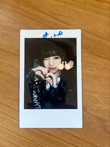 iLiFE! 소라시 카렌 무도관 사인 폴라로이드