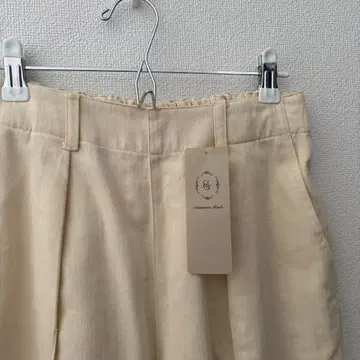 samansa mos2 사만사 속기모 팬츠 아이보리 택 포함 새상품