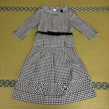 깅엄 체크 셋업