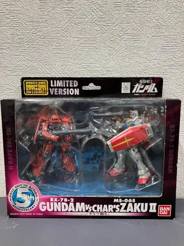 반다이 RX-78-2 건담 vs MS-06S 자쿠 II (새상품 미사용)