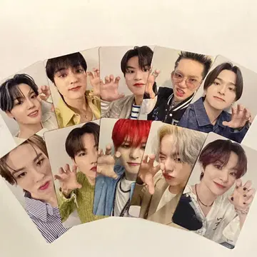 TREASURE WONDERLAND 팝업 혜택 트레이딩 카드 10종 컴프