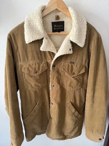 Wrangler 보아 옷깃 코듀로이 자켓