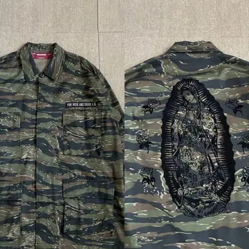 Hide and Seek BDU 자켓 타이거 카모 마리아 기무라 타쿠야