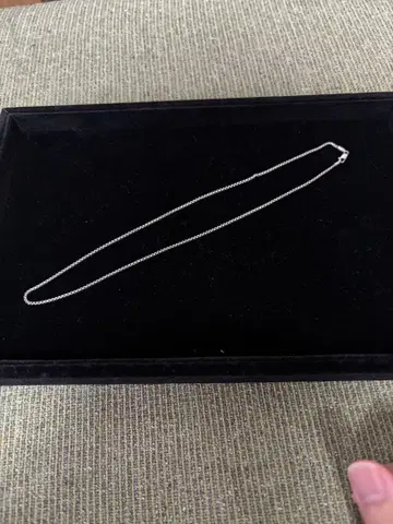 실버 체인 목걸이 925