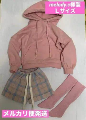 MELODY.C 인형 의류 L 사이즈 SD 보크스 후드티 세트