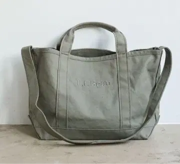 L.L.Bean 카키 그로서리 토트 M 사이즈 별주