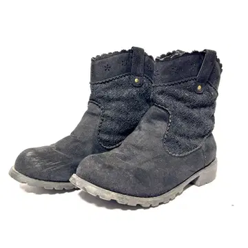 [ Sorridere ] 소리델 숏부츠 레이스업 스웨이드 24cm