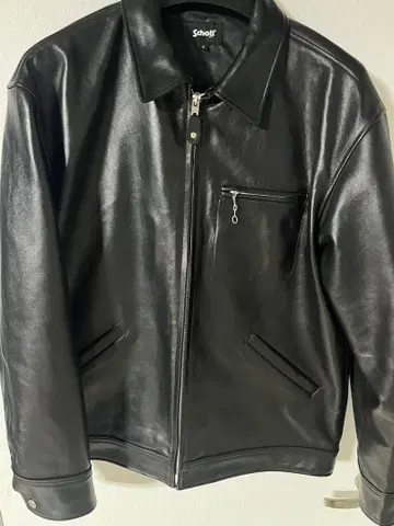 Schott 블랙 가죽 자켓