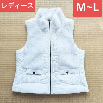 mimosalip 퍼 베스트 아이보리