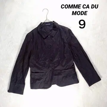 [ 꼼사데모드 ] 테일러드 자켓 (9) 블랙 심플 여성