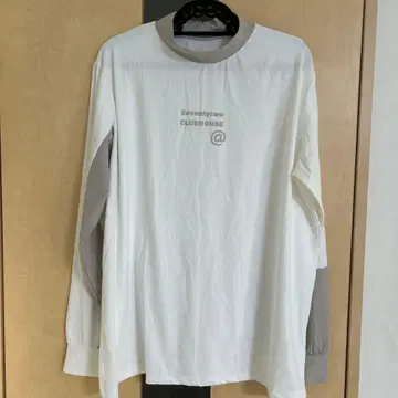 Seventytwo CLUBHOUSE 긴팔 셔츠 화이트/그레이