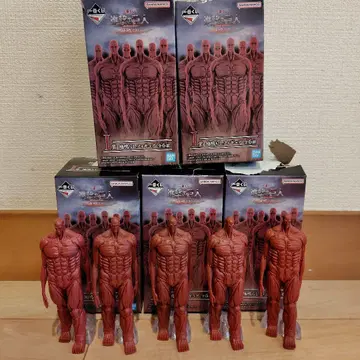 진격의 거인 피규어 5체 세트 땅울림