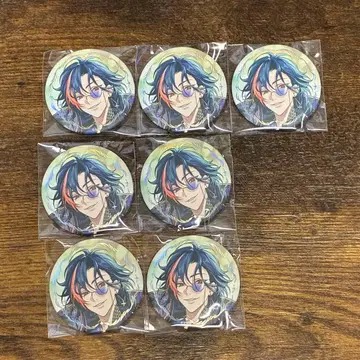 ART OF NIJISANJI 캔뱃지 카이세이 7개 니지산지