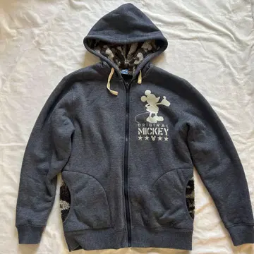 남성용 Disney 미키마우스 후드티 M 사이즈 가을/겨울