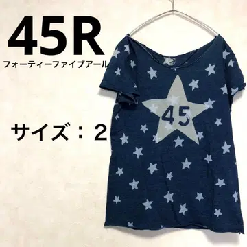 [새상품급] 45R 티셔츠 네이비 2사이즈
