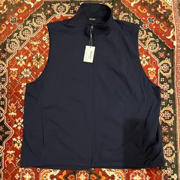 25SS EVCON 나일론 집업 베스트 네이비 사이즈 3