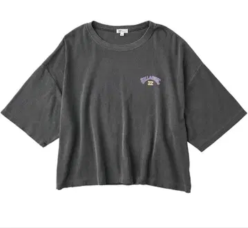 빌라봉 다크 그레이 오버사이즈 티셔츠