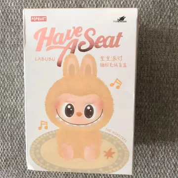 POP MART Have a Seat 라부부 봉제 인형 본체 4세트