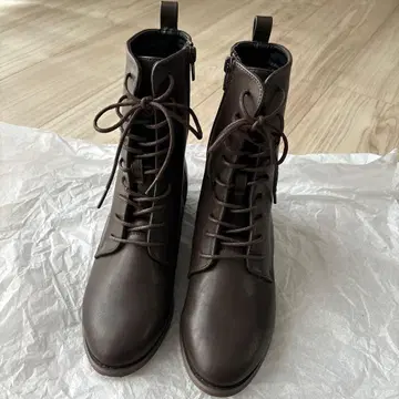 하카마 부츠 레이스업 부츠 다크 브라운 23.0 23.5