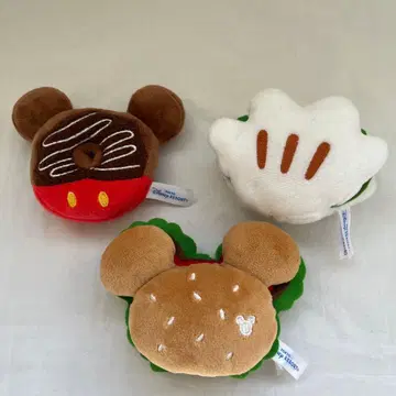 디즈니 미키마우스 봉제 인형 마그넷 세트