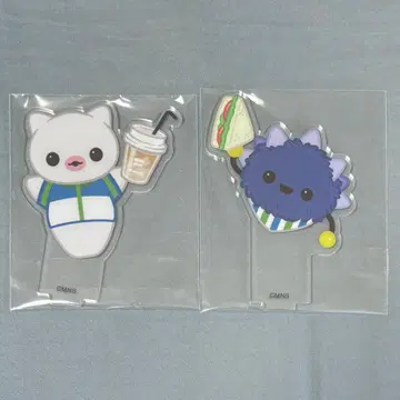 교육 방송 훼미리마트 아크릴 스탠드 콘 양배추 세트