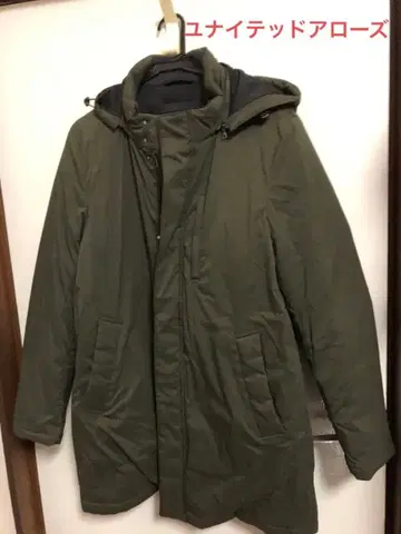 선착순 택 포함 새상품 유나이티드 애로우즈 후드 부착 다운 자켓 L