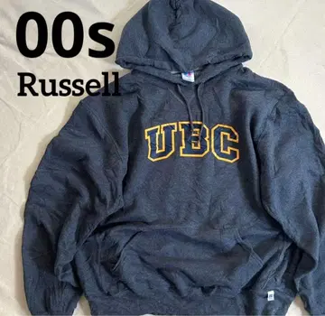 00s 러셀 UBC 로고 후드티
