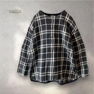 마이요 트윌체크 스모크 셔츠