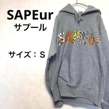 [새상품급] SAPEur 후드티 그레이 S사이즈
