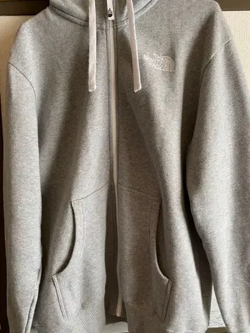 THE NORTH FACE 그레이 풀 집업 후드티