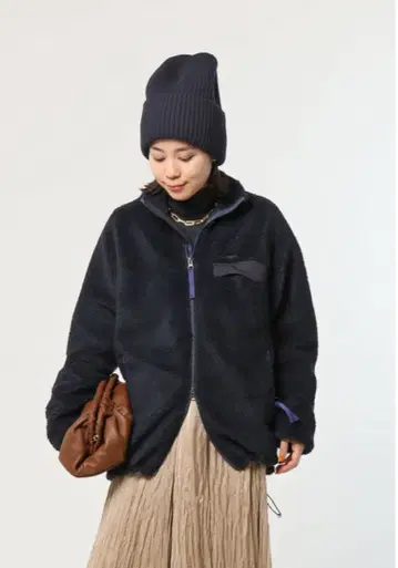 AP STUDIO AMERICANA 별주 보아 플리스 자켓