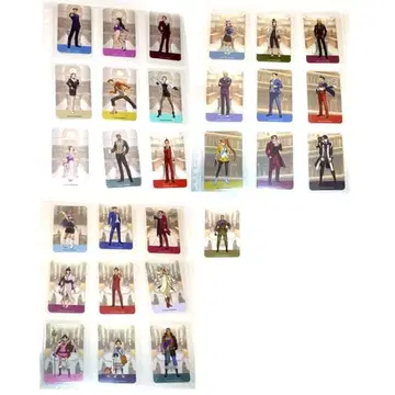 역전재판 20주년 트레이딩 카드 특전 역재만 전 28종 파세라