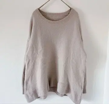 두지엠 클라세 rug 오크모 혼방 크루넥 풀오버